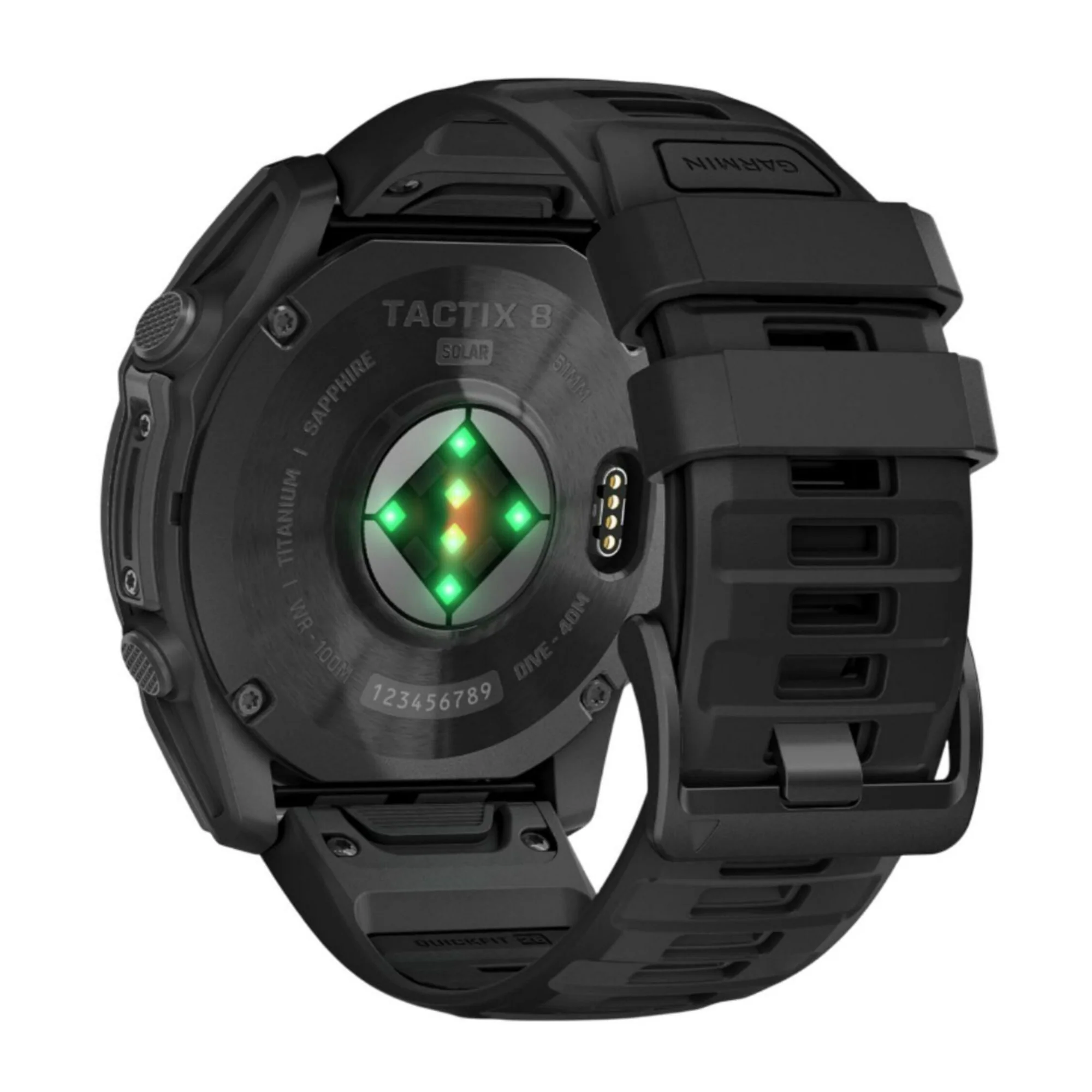 Garmin tactix 8 51mm Sapphire Solar Elite Edition Smartwatch with Built-In Flashlight (Black) - Image 8