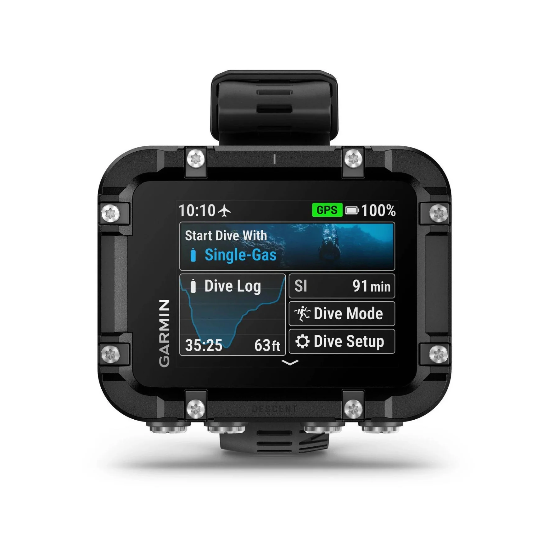 Garmin Descent X30 Rugged Dive Computer with 2.4-Inch Color Display (Black) - Image 2