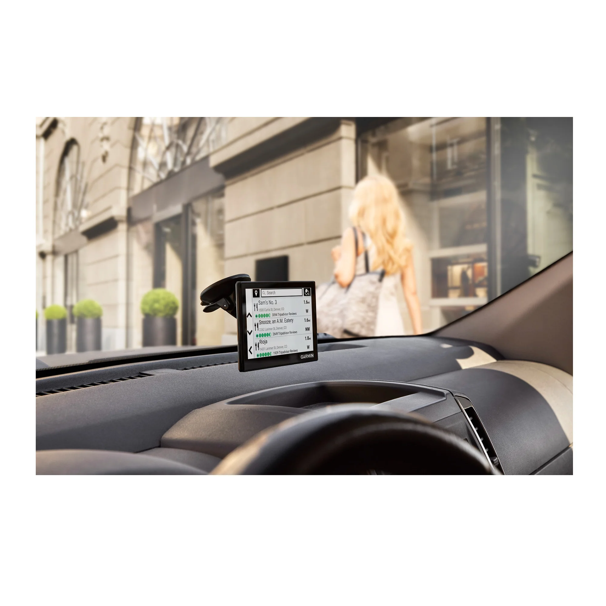 Garmin Drive 53 GPS Navigator With Kratos Power 36W 2-Port Car Charger Bundle - Image 8