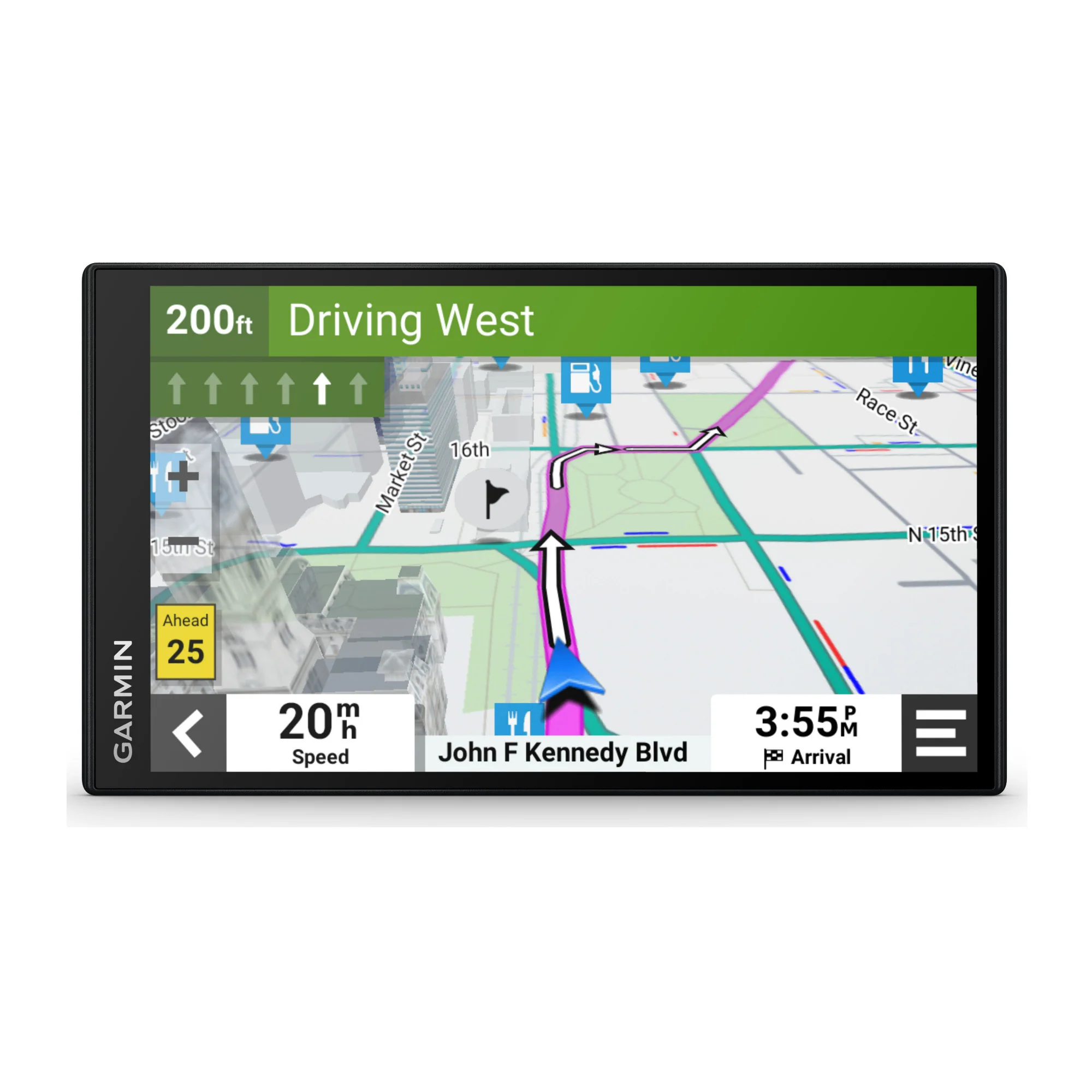 Garmin DriveSmart 76 GPS Navigation System with GPS Navigator Accessory Bundle - Image 2