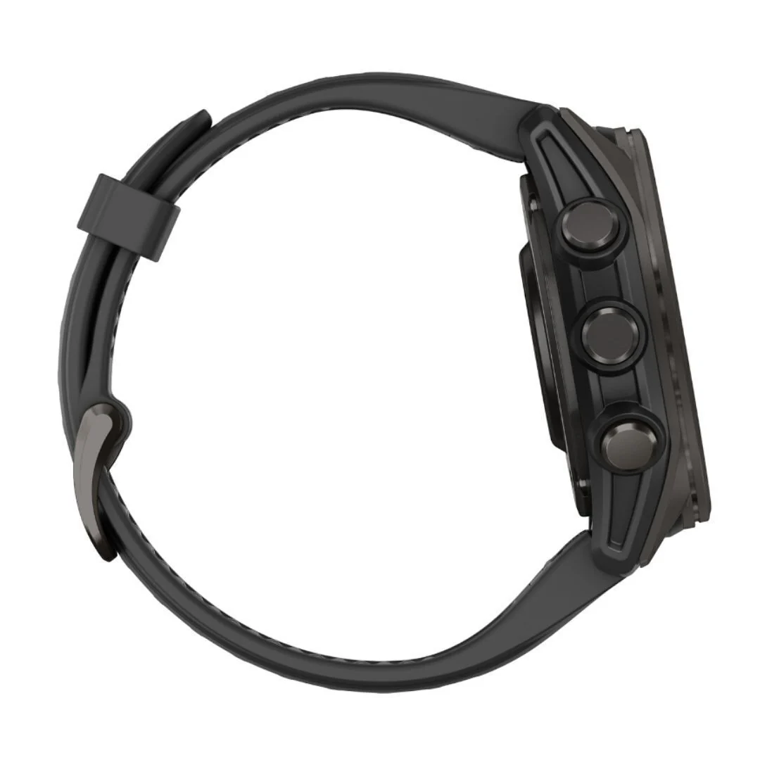 Garmin Fenix 8 AMOLED Sapphire 43mm GPS Smartwatch (Black/Pebble Gray) Bundle - Image 6