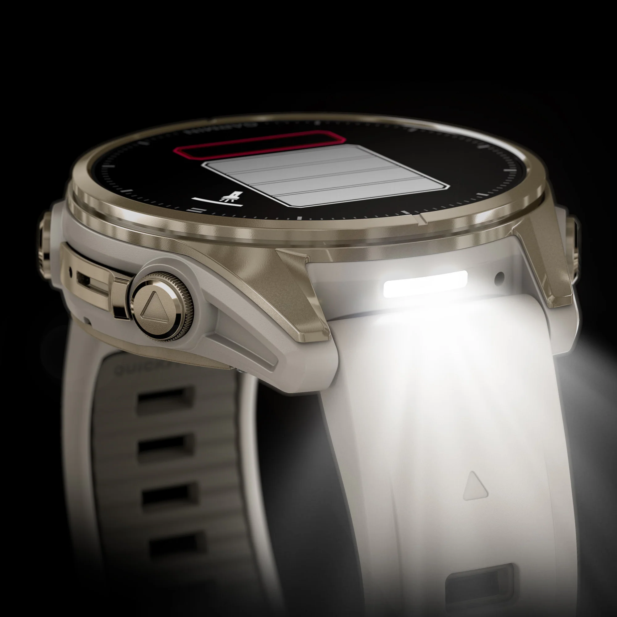 Garmin Fenix 8 43mm GPS Smartwatch (Soft Gold/Fog Gray-Dark Sandstone) Bundle - Image 7