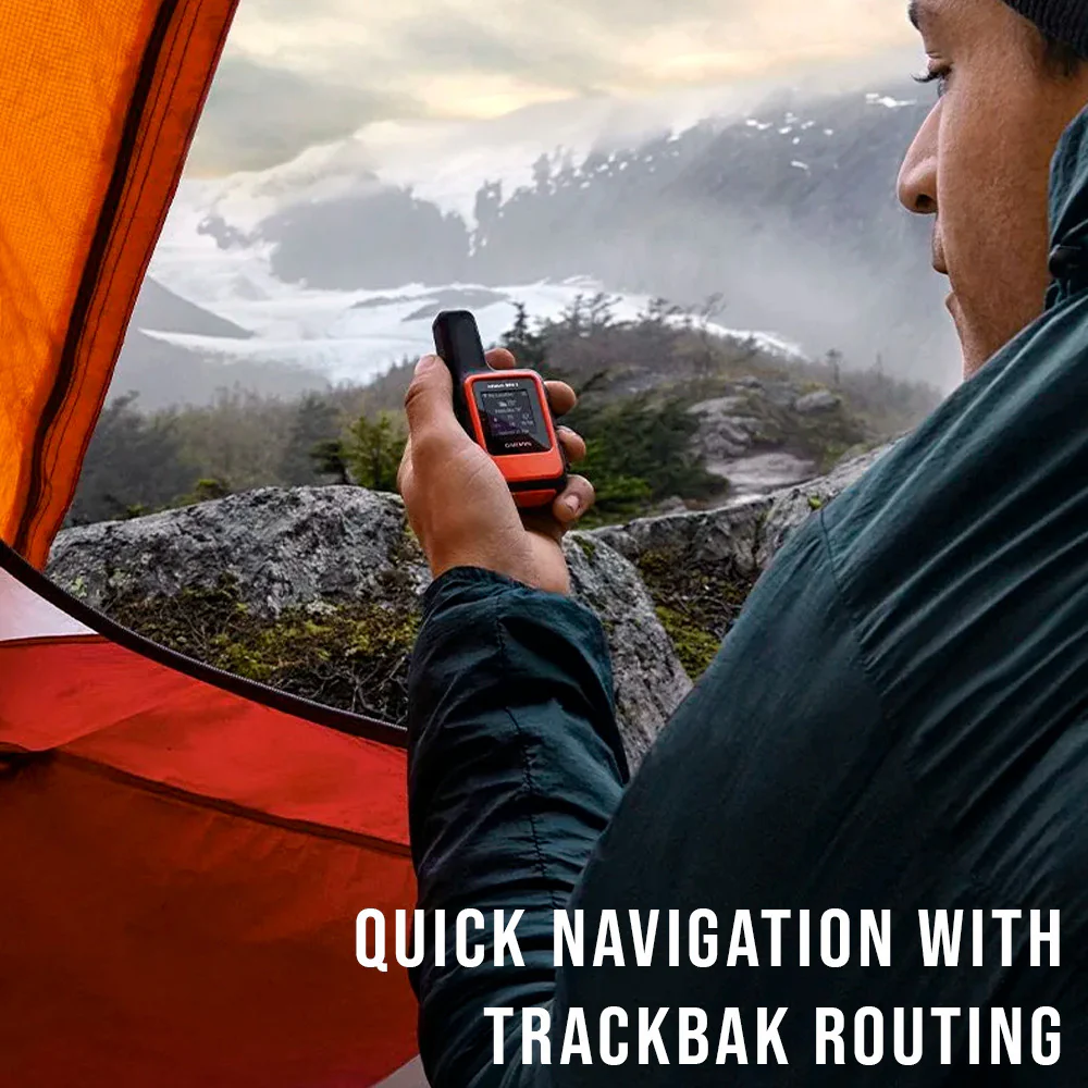 Garmin inReach Mini 2 Satellite Communicator (Red) with Waterproof Hard Case (Black) Bundle - Image 6