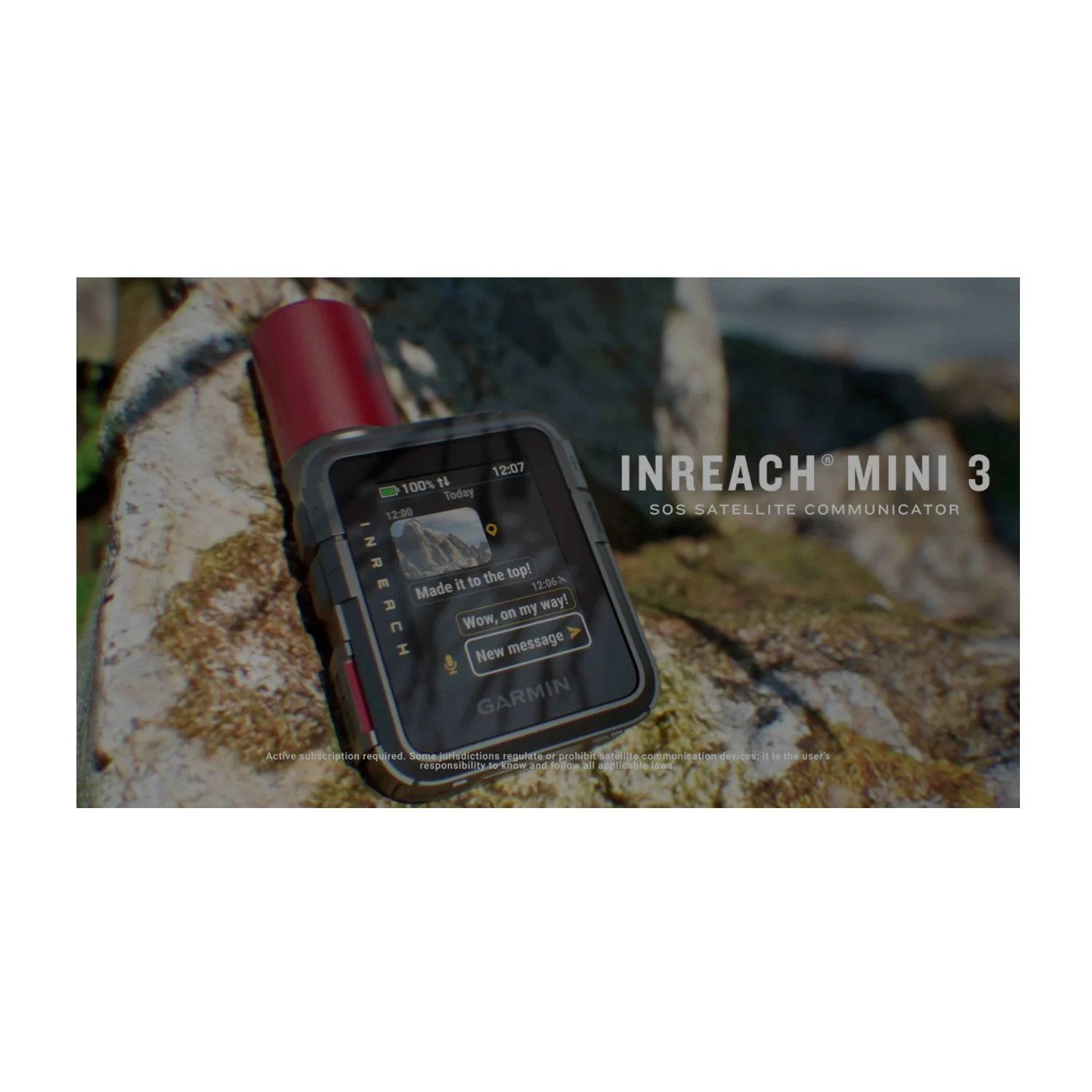Garmin inReach Mini 3 Satellite Communicator with Premium Accessories Bundle - Image 9