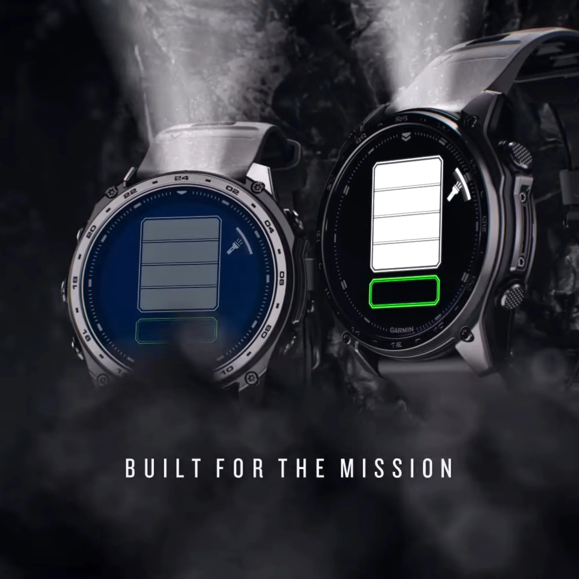Garmin Tactix 8 51mm Sapphire Solar Elite Edition Smartwatch (Black) Bundle - Image 3