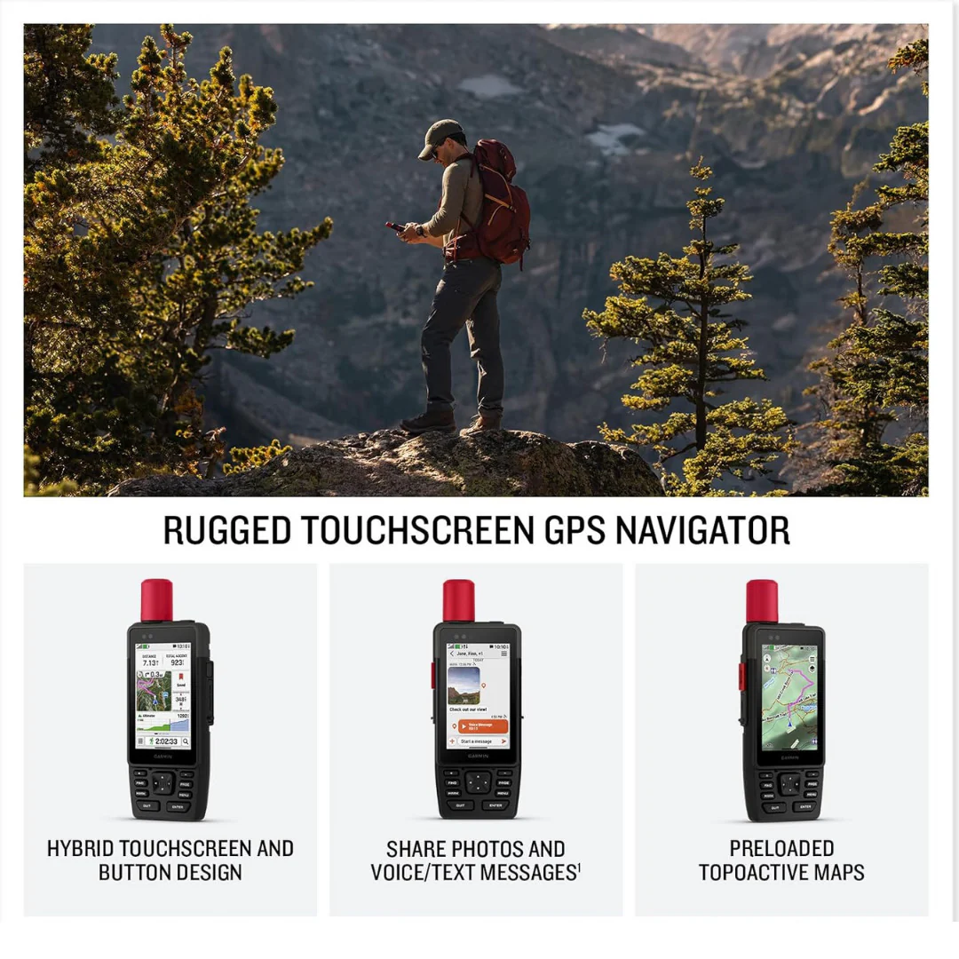 Garmin GPSMAP H1i Plus Premium Handheld GPS Navigator Bundle with MicroSD Card - Image 2