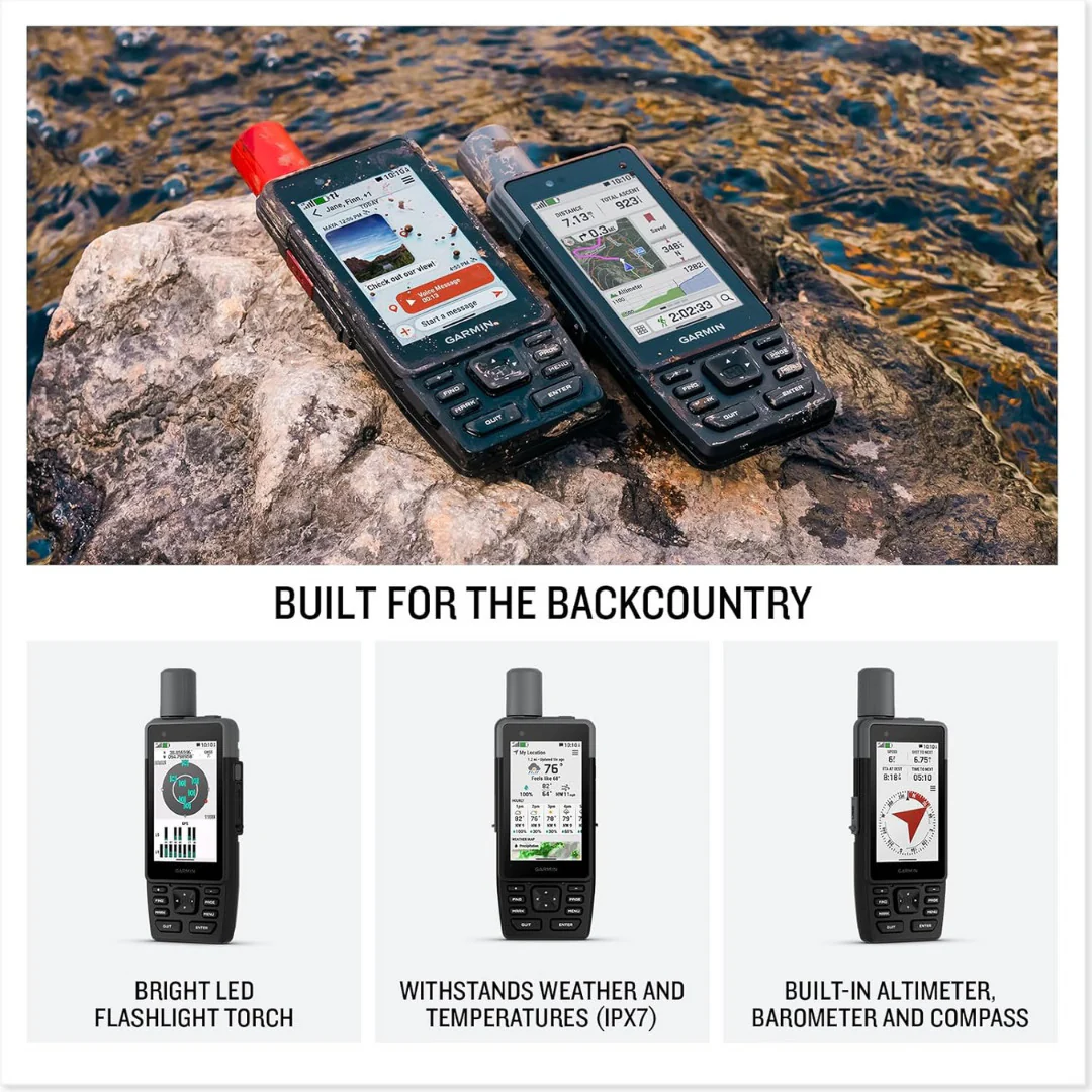 Garmin GPSMAP H1 Premium Handheld GPS Navigator Bundle with 128GB MicroSD Card - Image 2