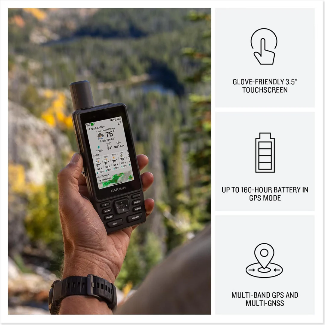 Garmin GPSMAP H1 Premium Handheld GPS Navigator Bundle with 128GB MicroSD Card - Image 4