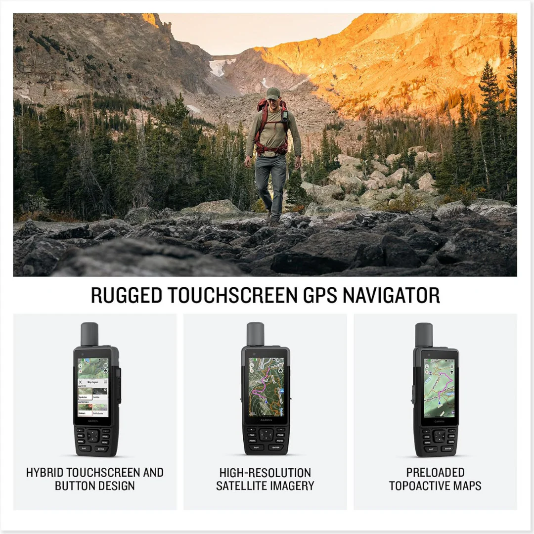Garmin GPSMAP H1 Premium Handheld GPS Navigator Bundle with 128GB MicroSD Card - Image 5