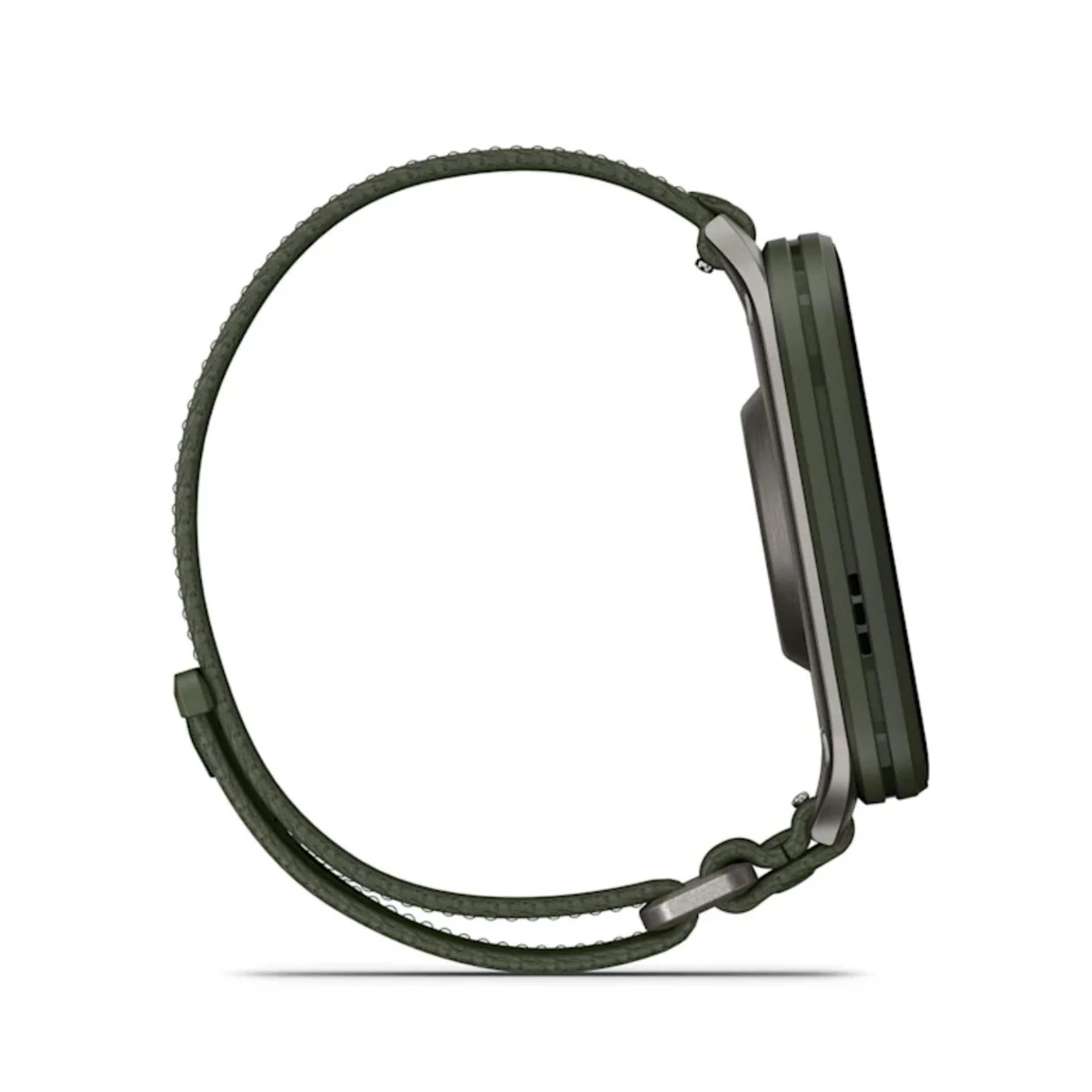 Garmin Venu X1 Moss with Titanium Caseback and Moss ComfortFit Nylon Band Bundle - Image 4