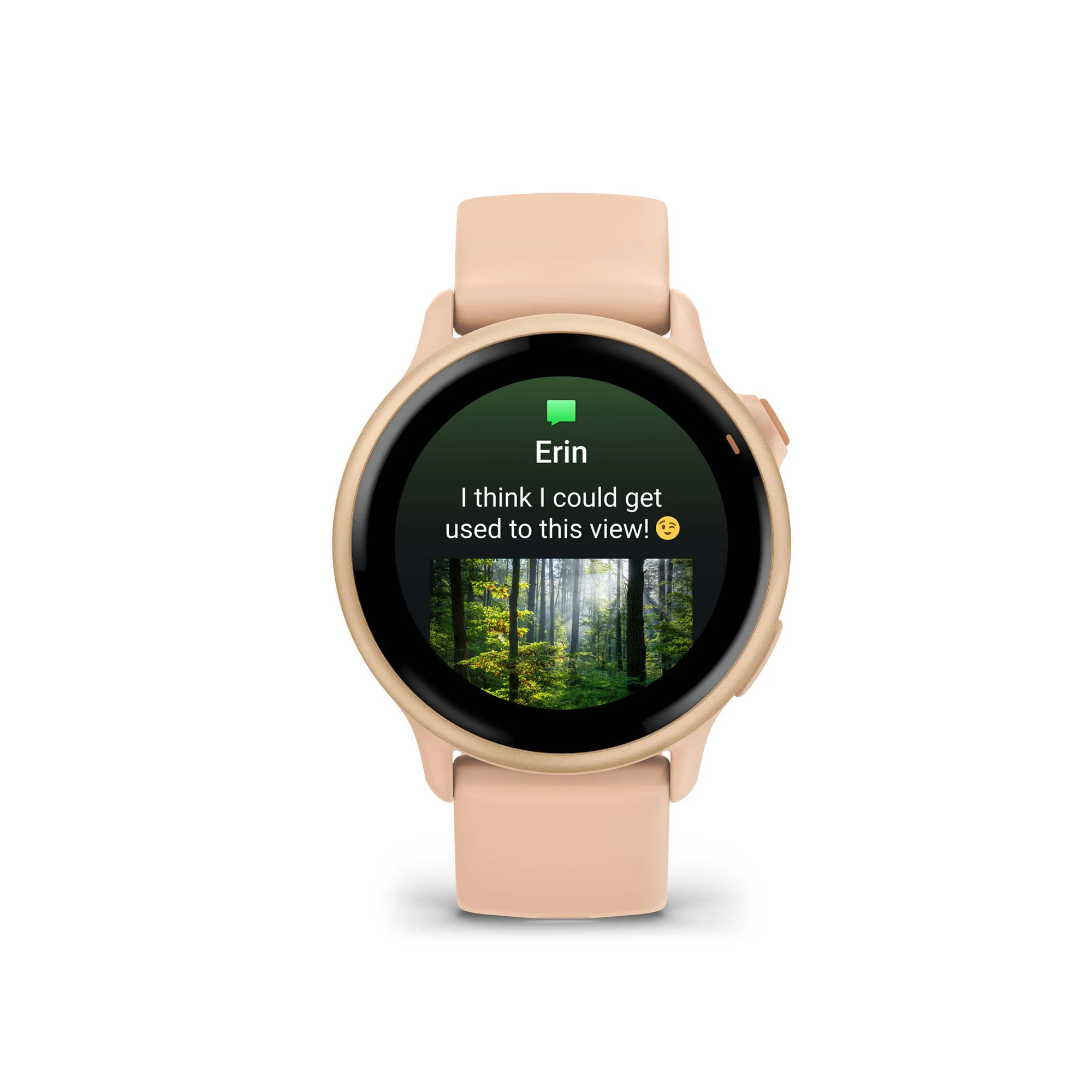 Garmin vivoactive 6 GPS Smartwatch (Metallic Pink) with Wireless Earbuds Bundle - Image 4