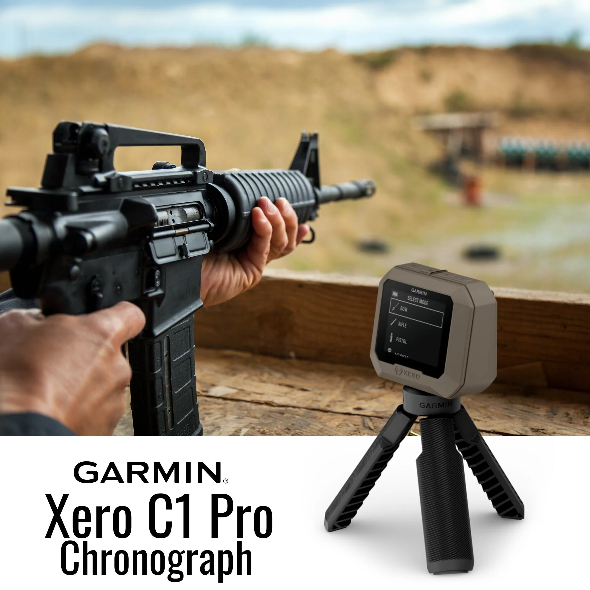 Garmin Xero C1 Pro Chronograph with 59-Inch Tripod Stand With Bag bundle - Image 3