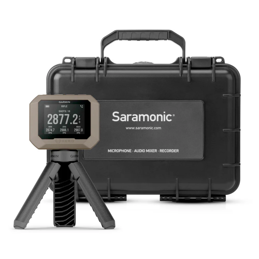 Garmin Xero C1 Pro Chronograph with Impact-Proof Watertight and Case bundle