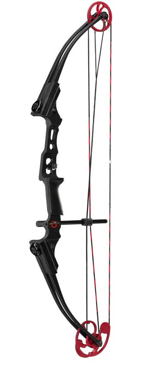 Genesis Archery Mini Bow Kit (Right Hand, Black/Red) - Image 2