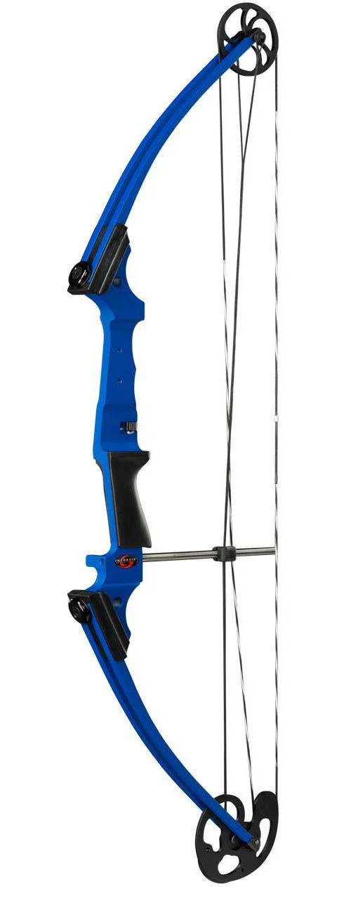Genesis Archery Original Compound Bow Kit (Right Hand, Blue) with Six Arrows - Image 4