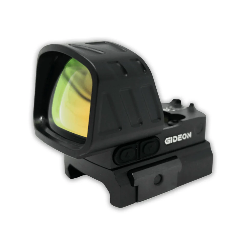 Gideon Optics Judge XL Pistol Sight with Red Dot and Eye Relief (Black)