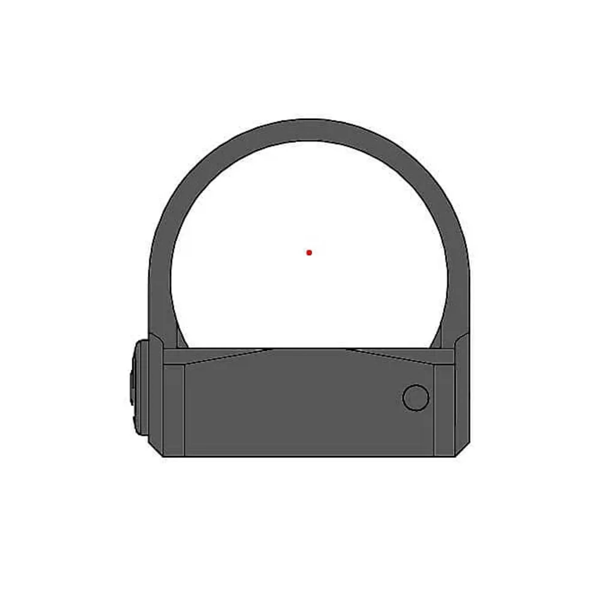 Gideon Optics Omega (SRO Compatible) Red Dot Sight 1x27mm - Image 2