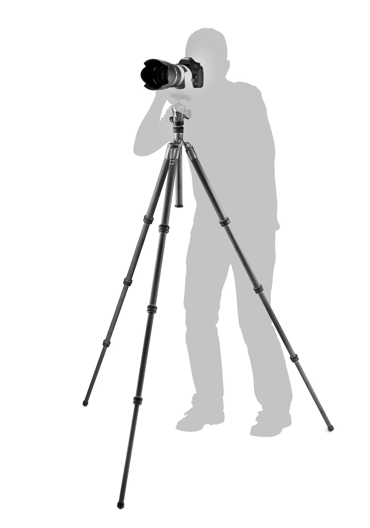 Gitzo Series 1 Traveler 4 Section Carbon Fiber Tripod with 82TQD Ball Head - Image 10