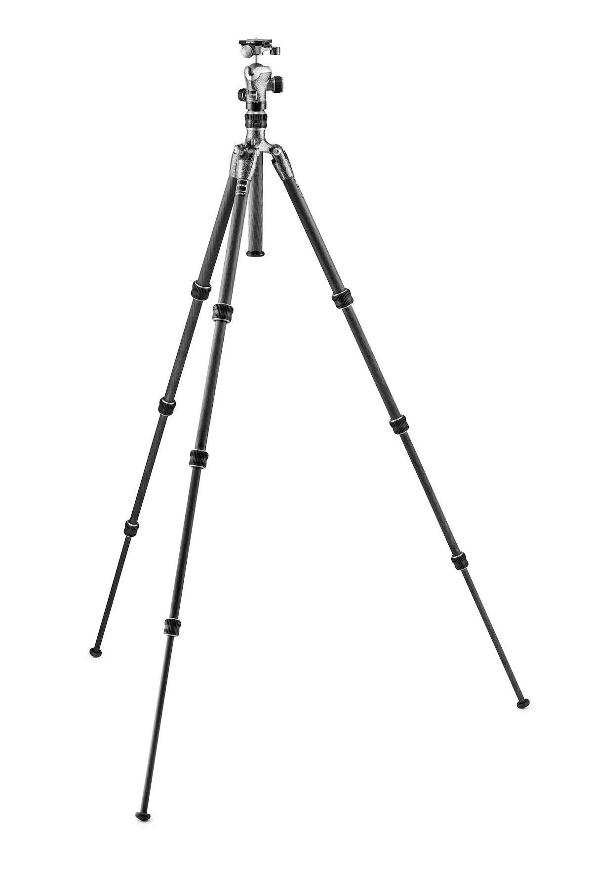 Gitzo Series 1 Traveler 4 Section Carbon Fiber Tripod with 82TQD Ball Head - Image 3