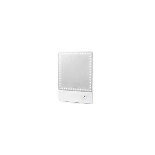 Glamcor RIKI LOVES RIKI RIKI SKINNY Portable 13 x 9.5-Inch Vanity Mirror (White) - Image 3