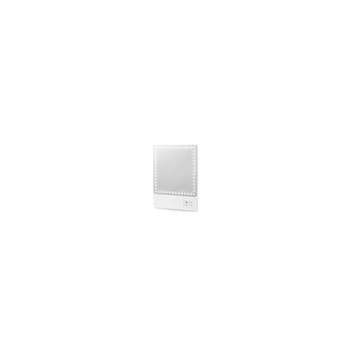 Glamcor RIKI LOVES RIKI RIKI SKINNY Portable 13 x 9.5-Inch Vanity Mirror (White) - Image 4