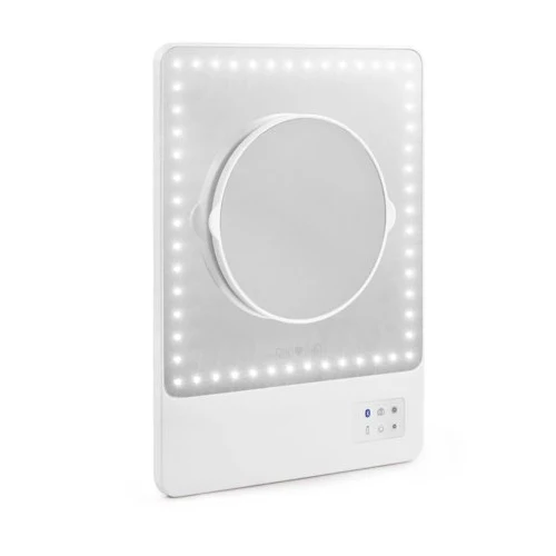 Glamcor RIKI LOVES RIKI RIKI SKINNY Portable 13 x 9.5-Inch Vanity Mirror (White) - Image 7