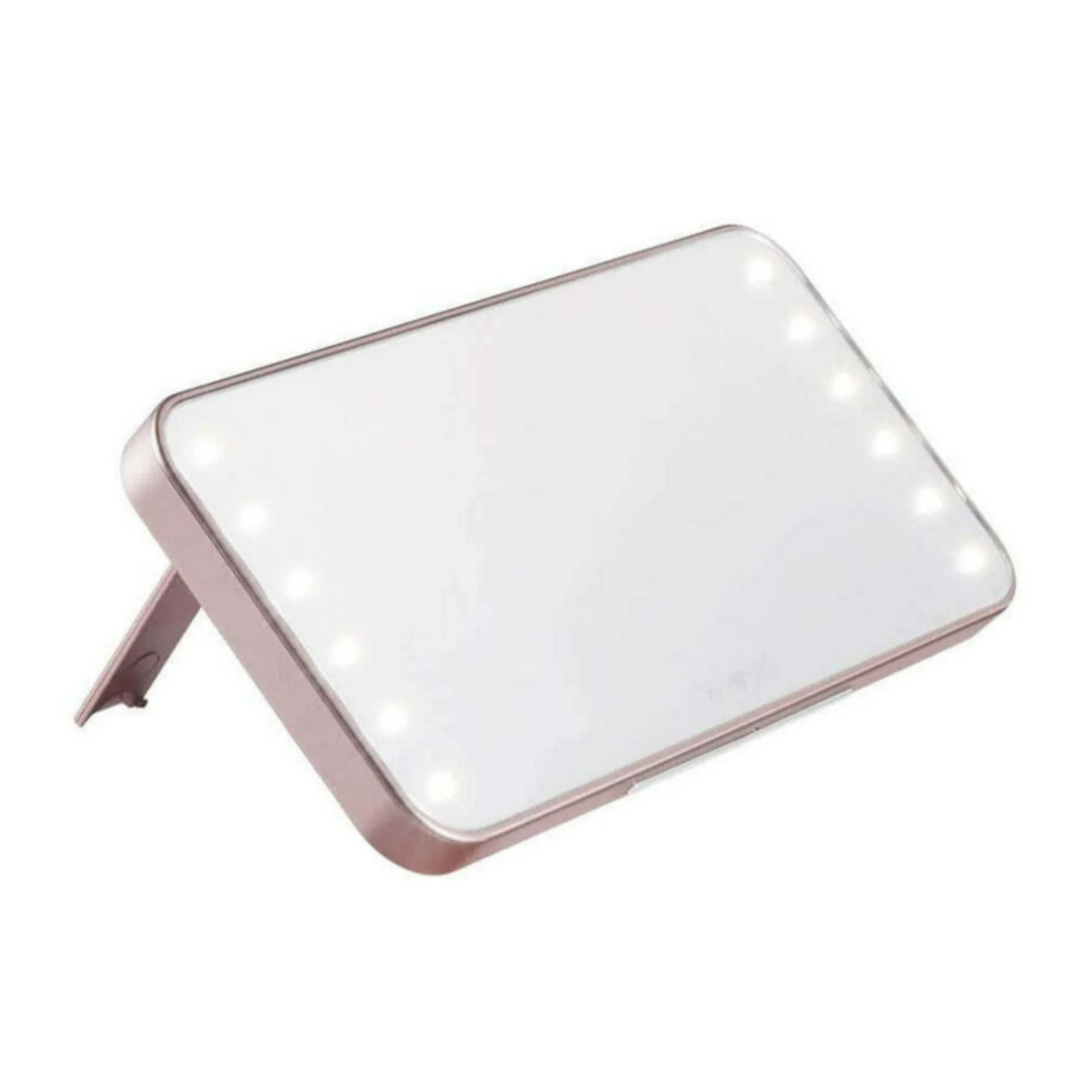 Glamcor RIKI LOVES RIKI RIKI CUTIE Portable Lighted Makeup Mirror (Rose Gold)