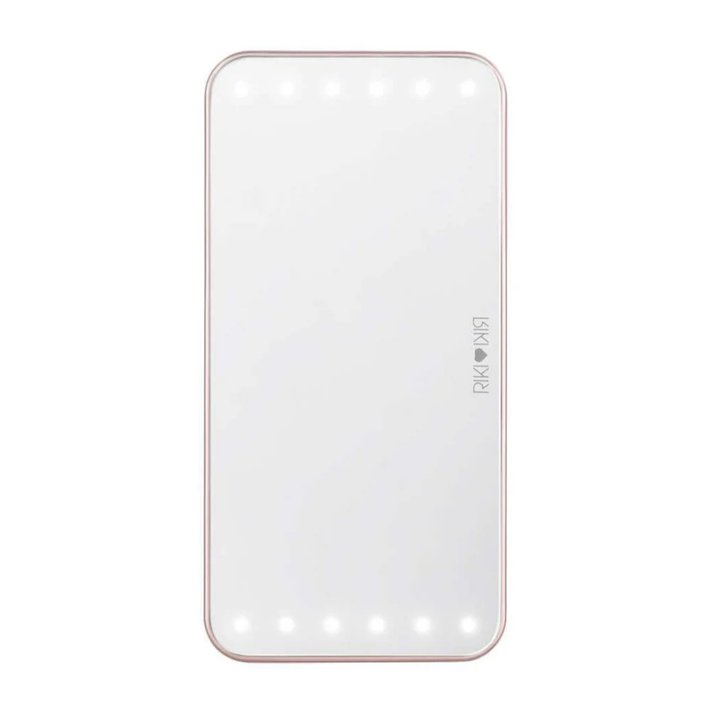 Glamcor RIKI LOVES RIKI RIKI CUTIE Portable Lighted Makeup Mirror (Rose Gold) - Image 3