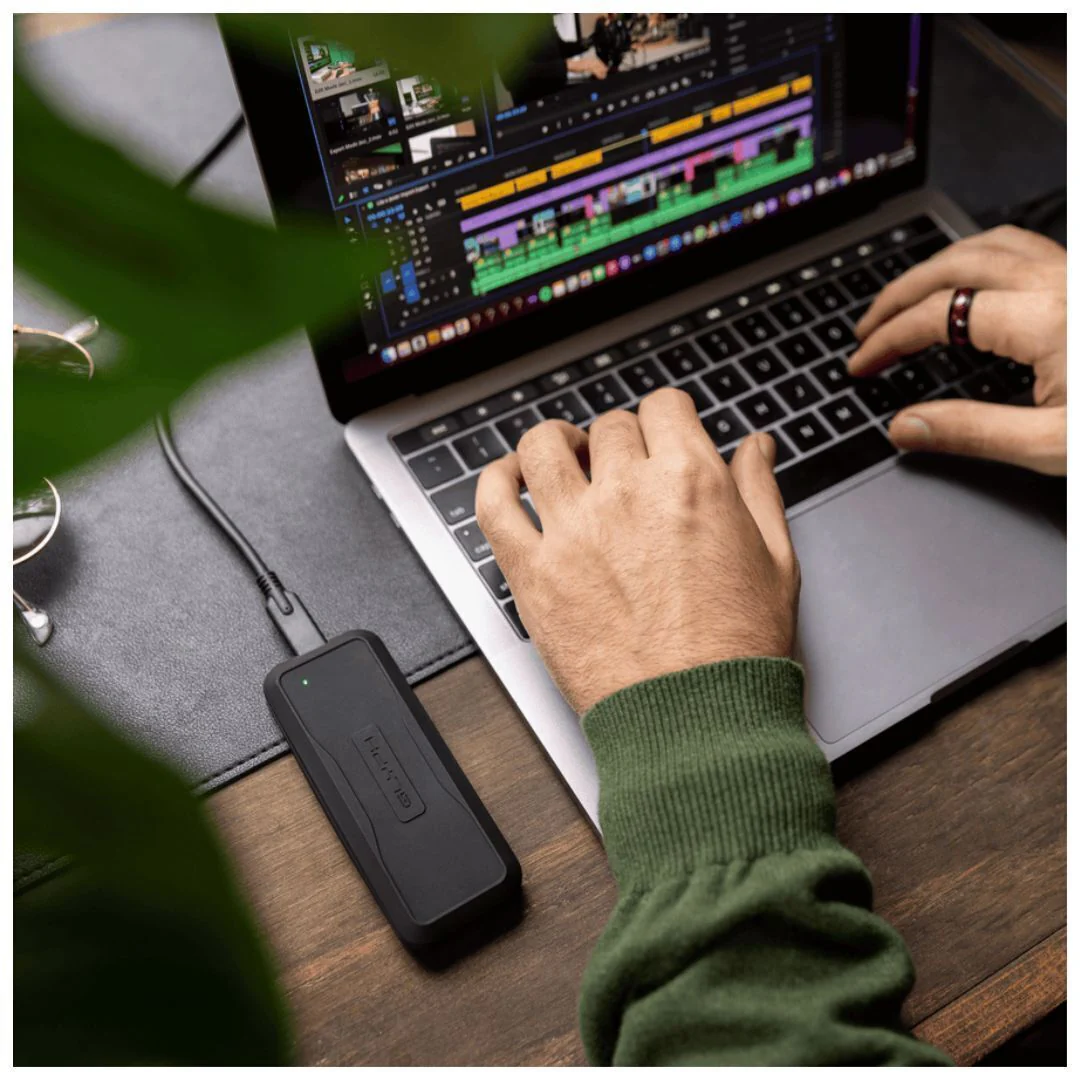 Glyph Atom EV NVMe SSD with USB 3.2 Type-C Port and 1000 MBPS Transfer Speed (2TB, Black) - Image 4