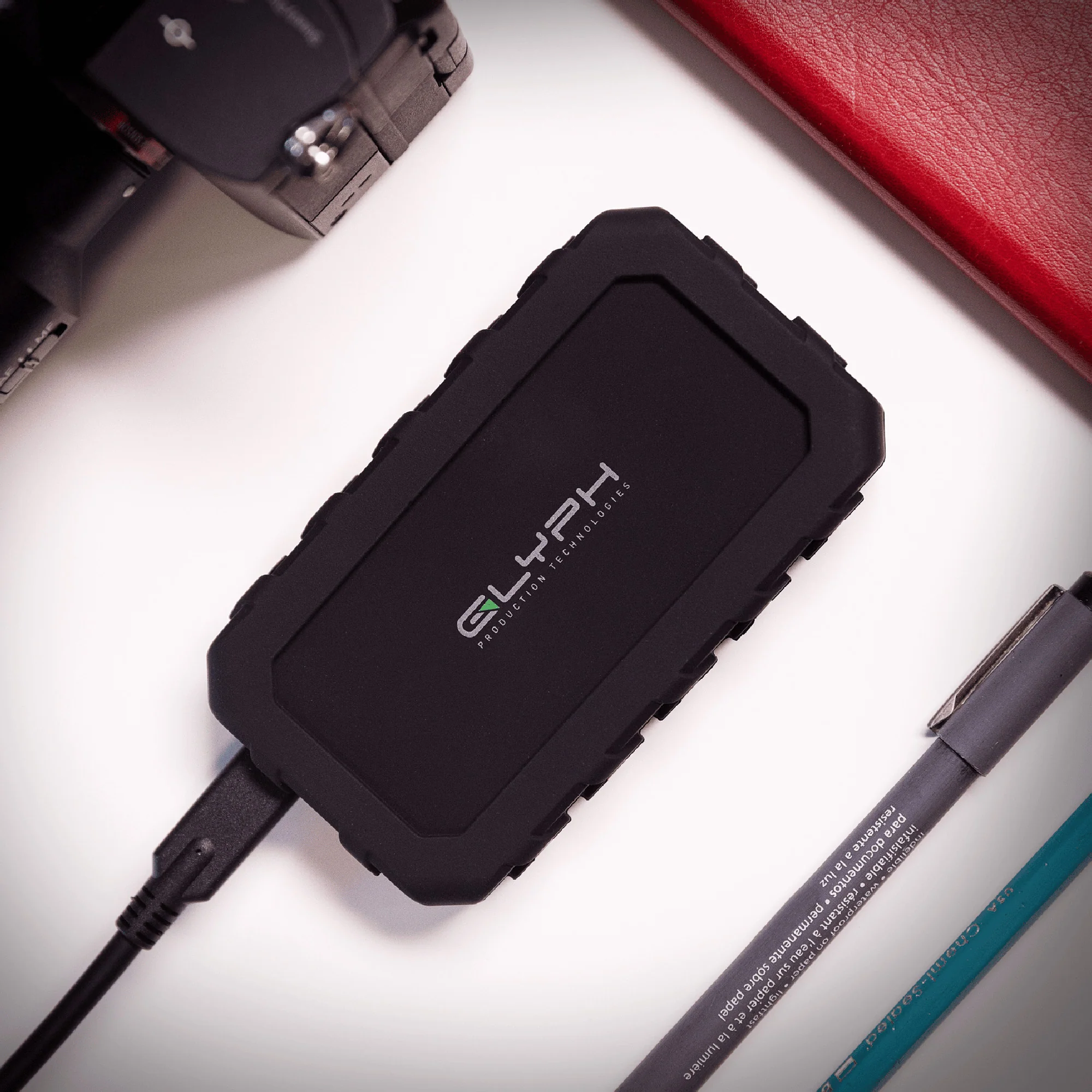 Glyph Atom EX20 High-Intensity 4TB Portable NVMe SSD with USB-C 3.2 Port (Black) - Image 6