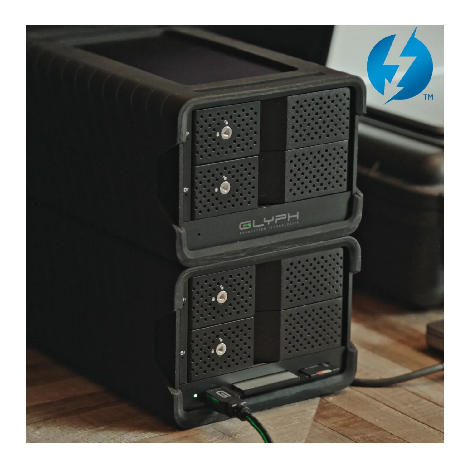 Glyph Technologies Blackbox PRO RAID 44TB 2-Bay Thunderbolt 3 (2 x 22TB) - Image 4
