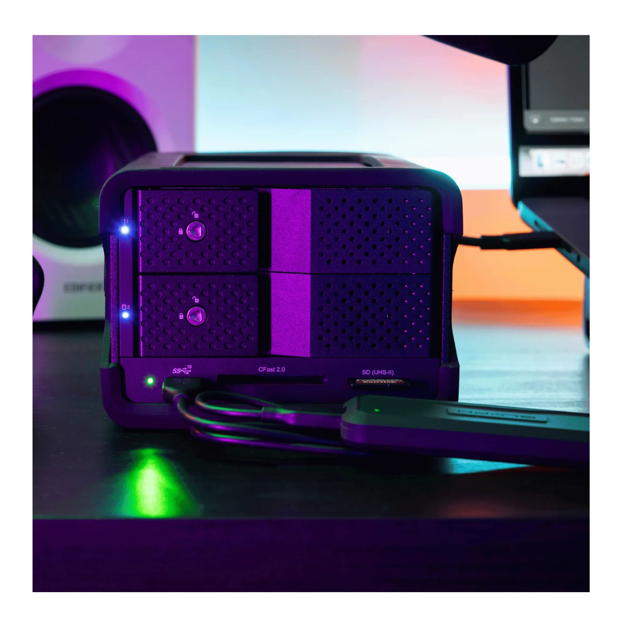 Glyph Blackbox 48TB Thunderbolt 3  External Hard Drive - up to 550 MB/s - Image 6