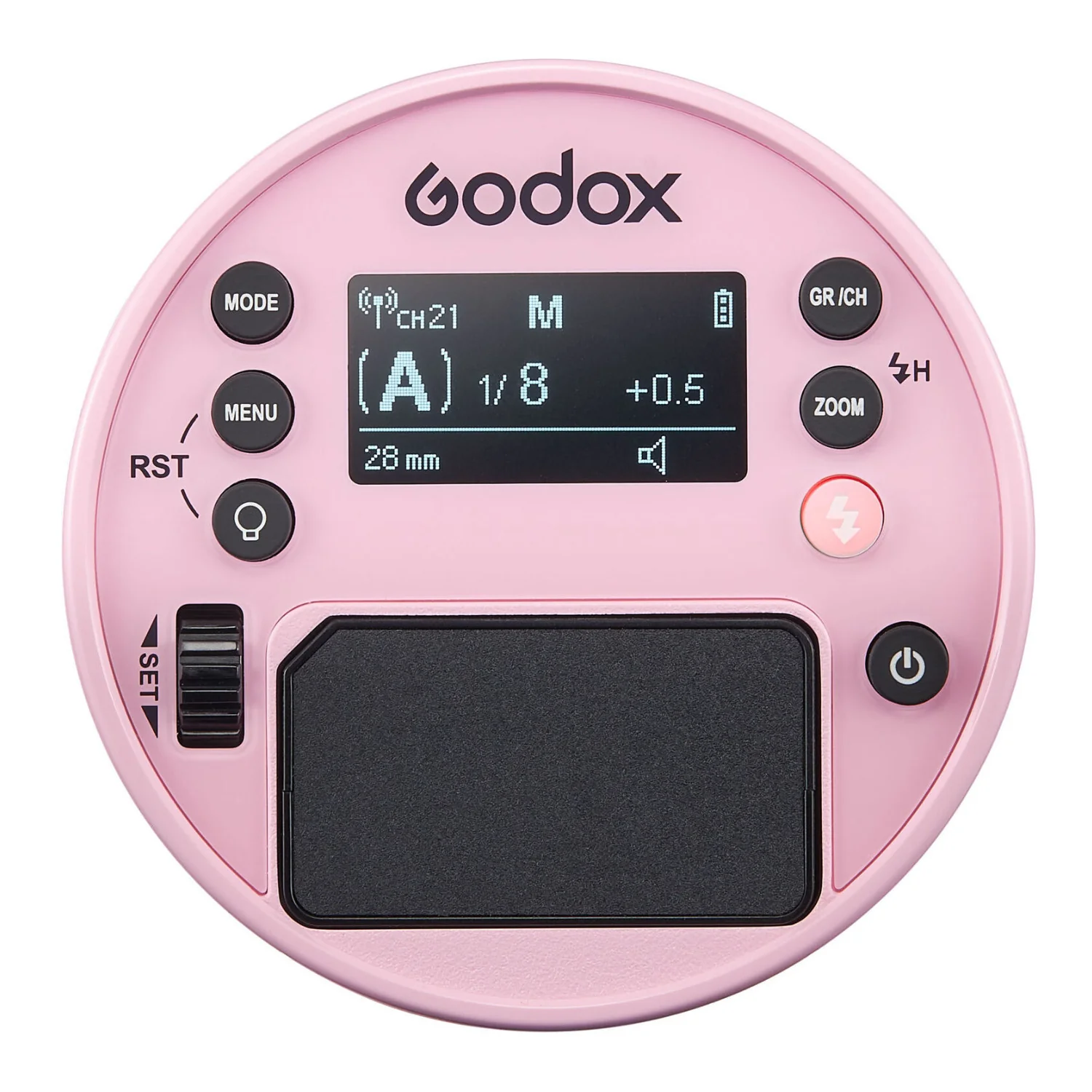 Godox AD100Pro Pocket Flash - 100Ws Speedlight with Wireless Control (Pink) - Image 6