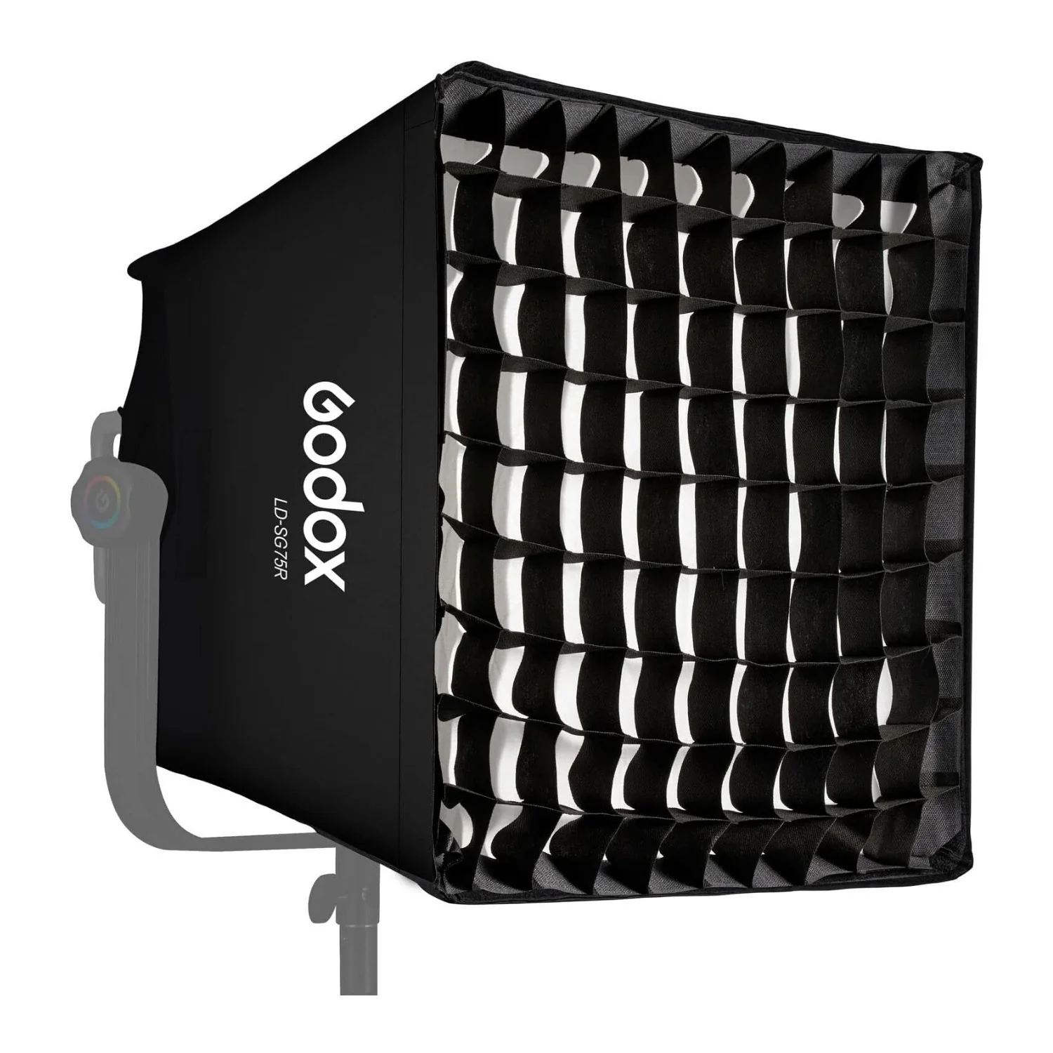 Godox Rectangular Softbox with Eggcrate Grid for LR75R LED Panel - Image 2