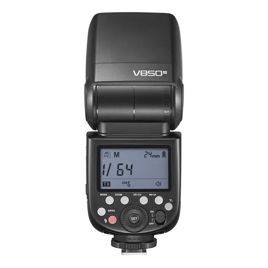 Godox VING V850III Li-Ion Flash with Built-In Godox 2.4G Wireless X System (Black) - Image 5
