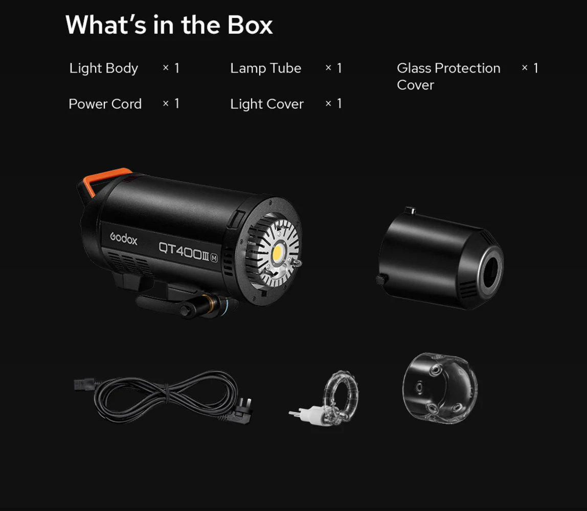 Godox Quicker Studio Flash QT600IIIM with Shutter Speed up to 1/8000s and Multi Flash Mode - Image 2