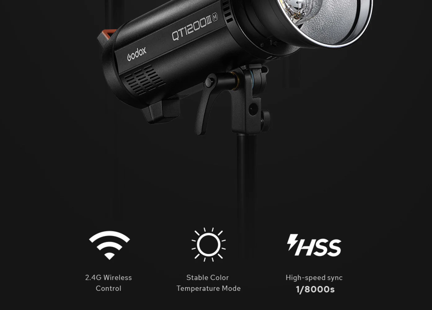 Godox Quicker Studio Flash QT600IIIM with Shutter Speed up to 1/8000s and Multi Flash Mode - Image 5