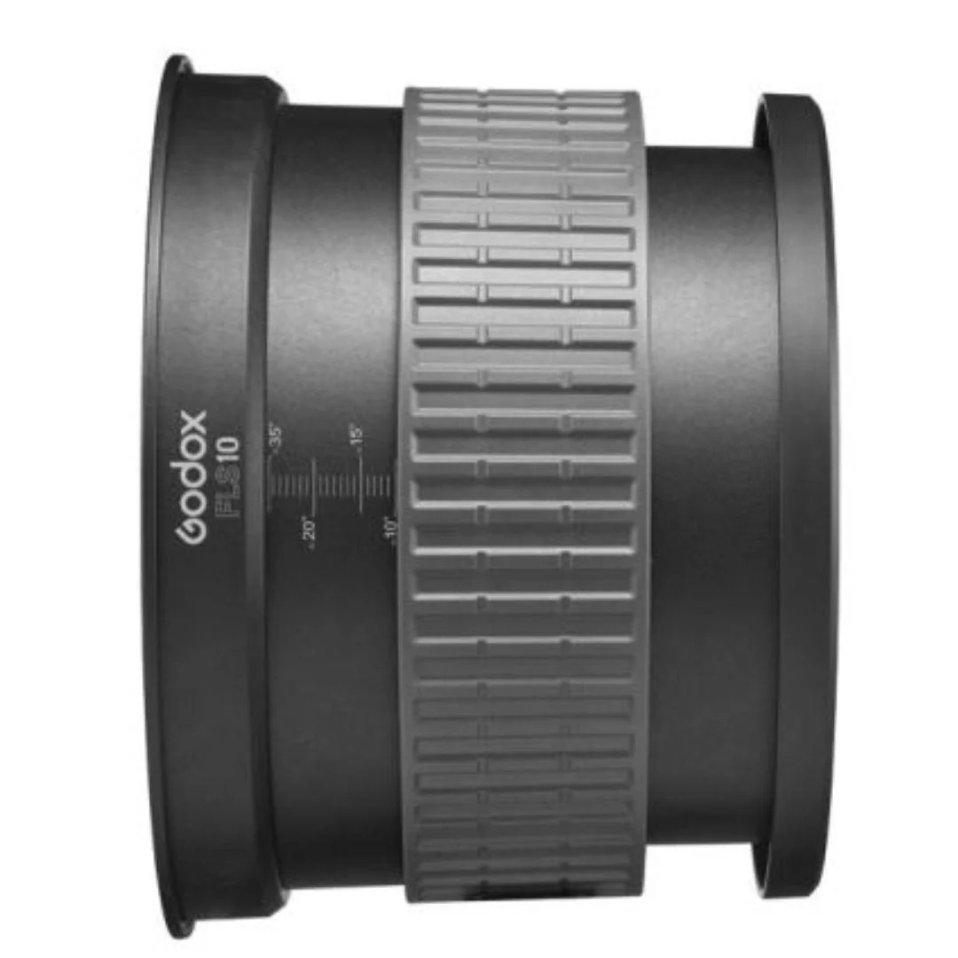 Godox FSL10 10-Inch Bowens Mount Fresnel Lens with Variable Beam Angle (Black) - Image 2