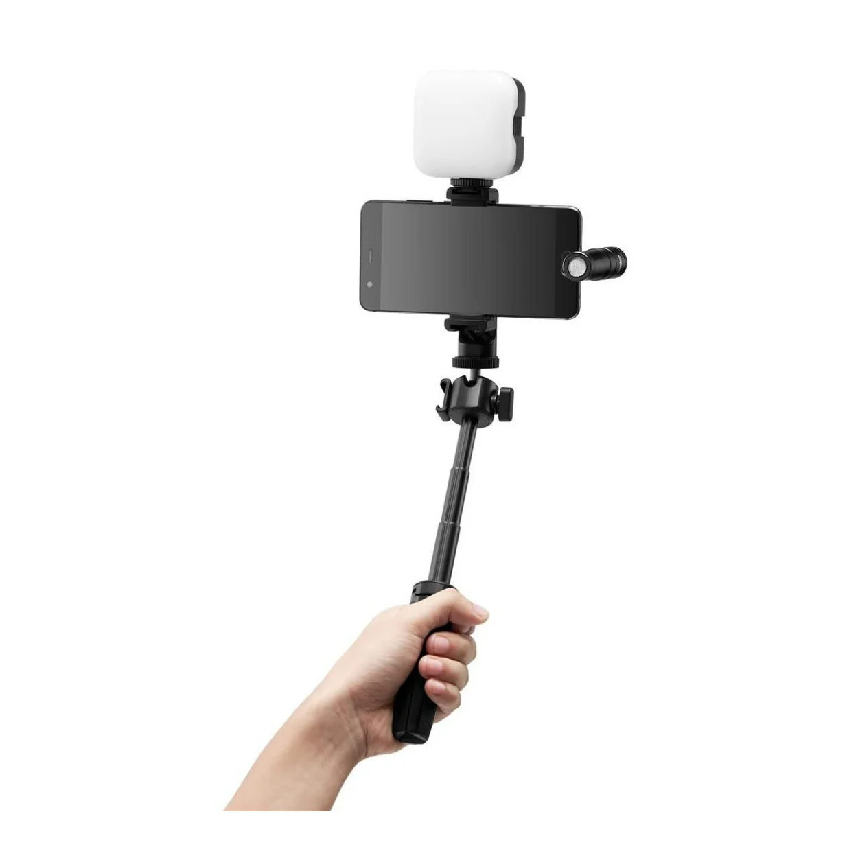 Godox Vlogging Kit with 3.5mm Universal Edition LED6Bi Bi-Color LED Video Light and Compact Size - Image 3