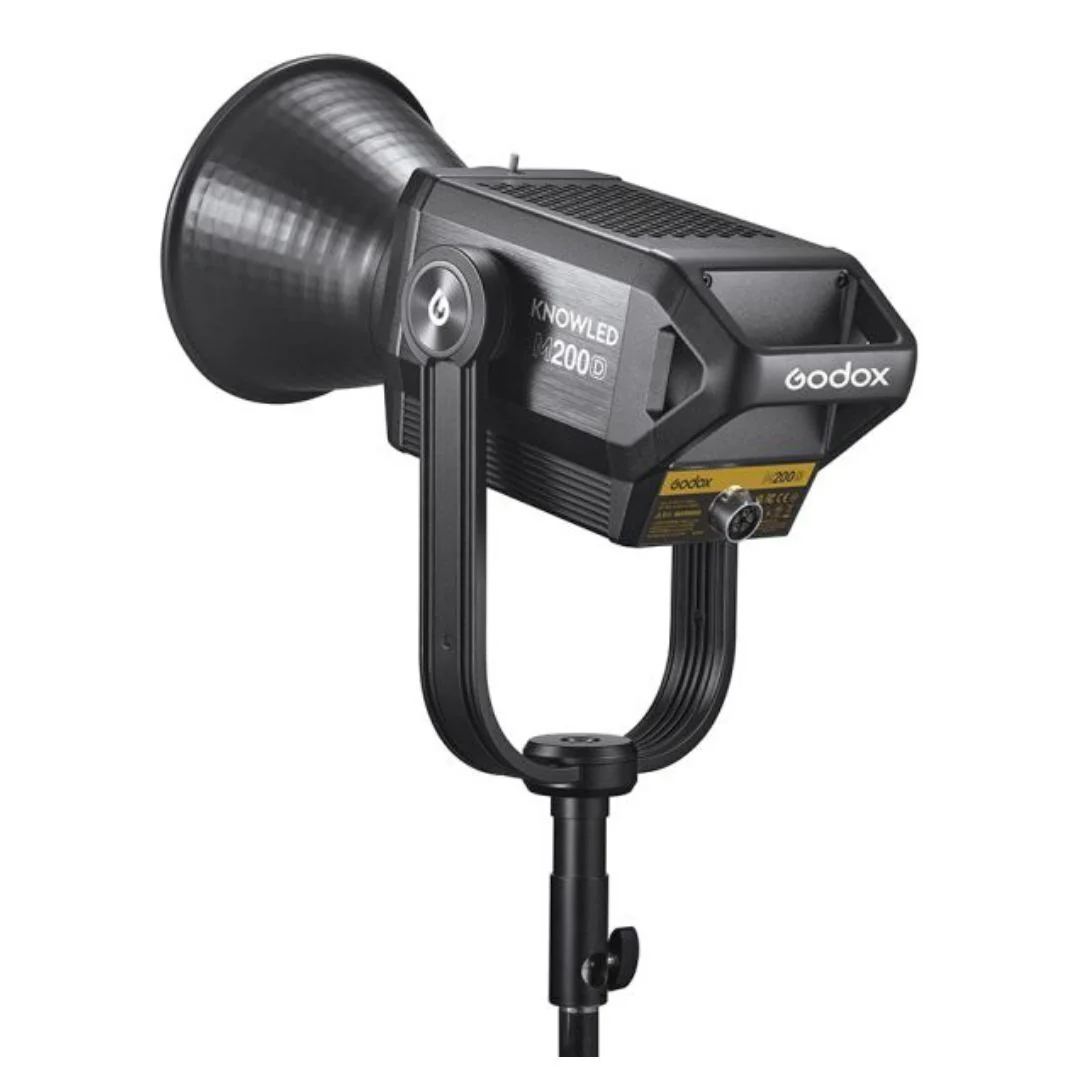 Godox M200D Knowled Daylight Bowens Mount Compatible LED Light with Powerful Cooling System (Black) - Image 3