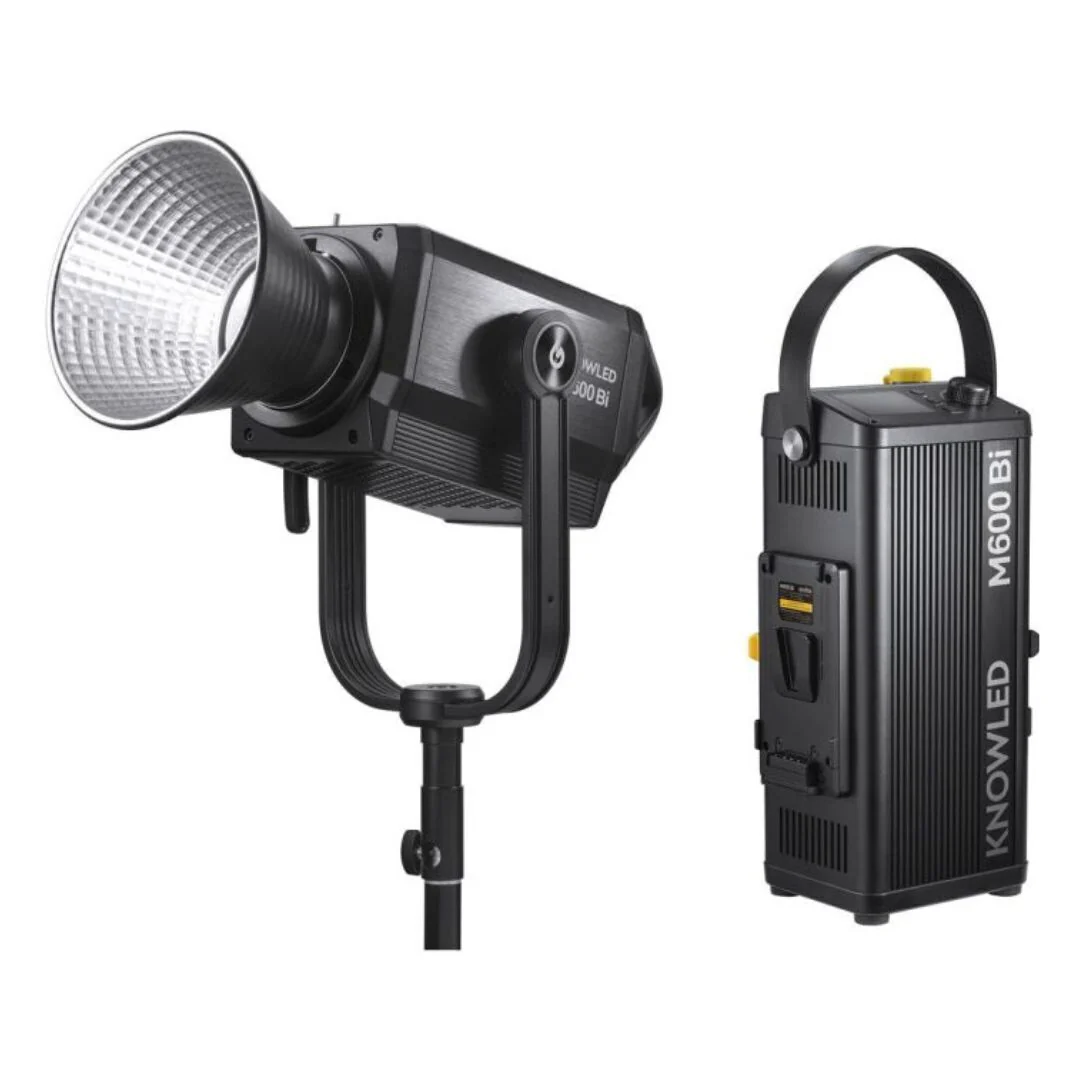 Godox Knowled M600Bi 2.4-Inch LED Light with 7 Built-In Cinematic FX Effects and Ergonomic Design
