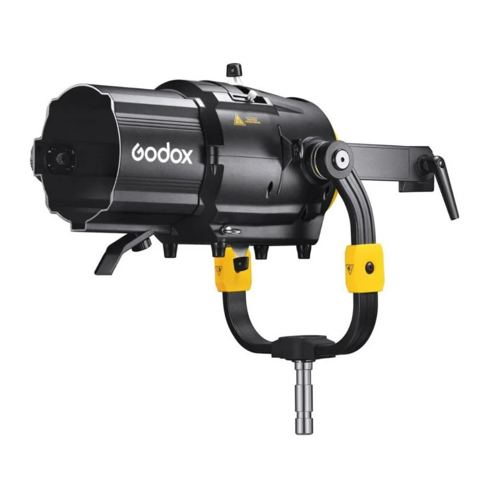Godox Spotlight Mount Set for Godox MG1200Bi Light with Dual Drop-In Slot and Swappable Lens (Black) - Image 3