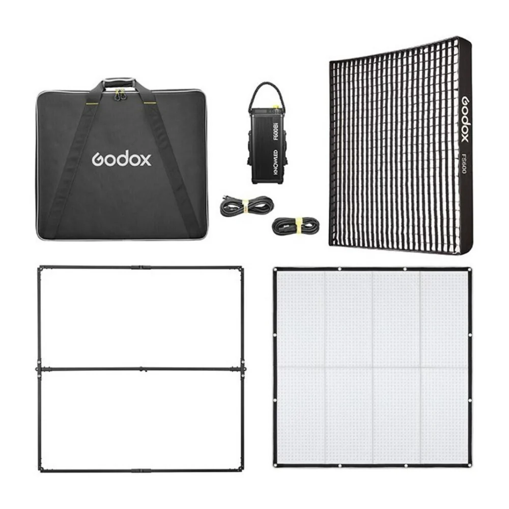 Godox KNOWLED F600Bi Waterproof Flexible Bi-Color LED Panel with Foldable Design (4 x 4-Feet) - Image 5