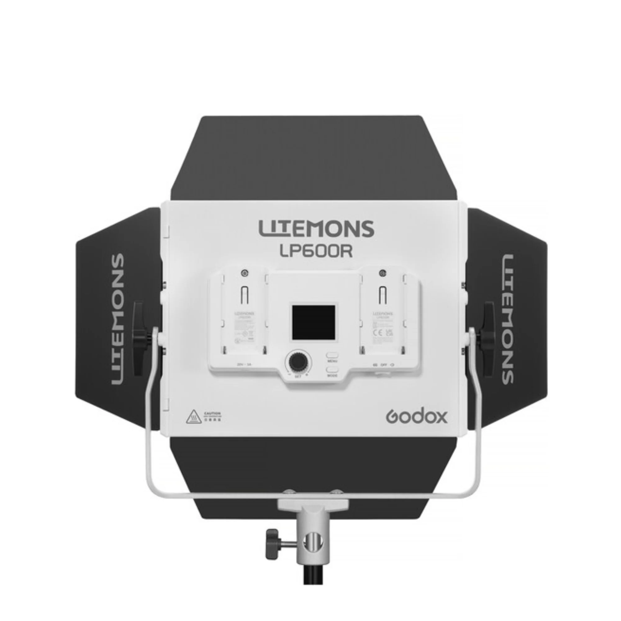 Godox Litemons LP600R 60W RGB LED Light Panel with HSI/GEL/FX Modes Barndoor and App Control - Image 3