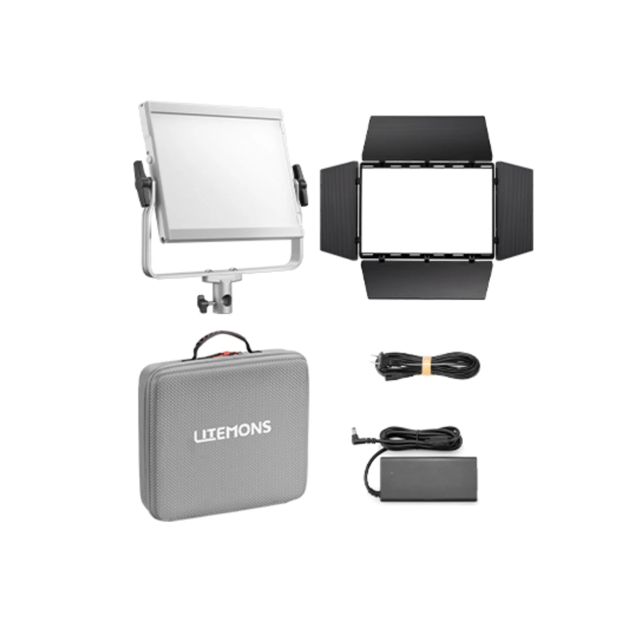 Godox Litemons LP600R 60W RGB LED Light Panel with HSI/GEL/FX Modes Barndoor and App Control - Image 4