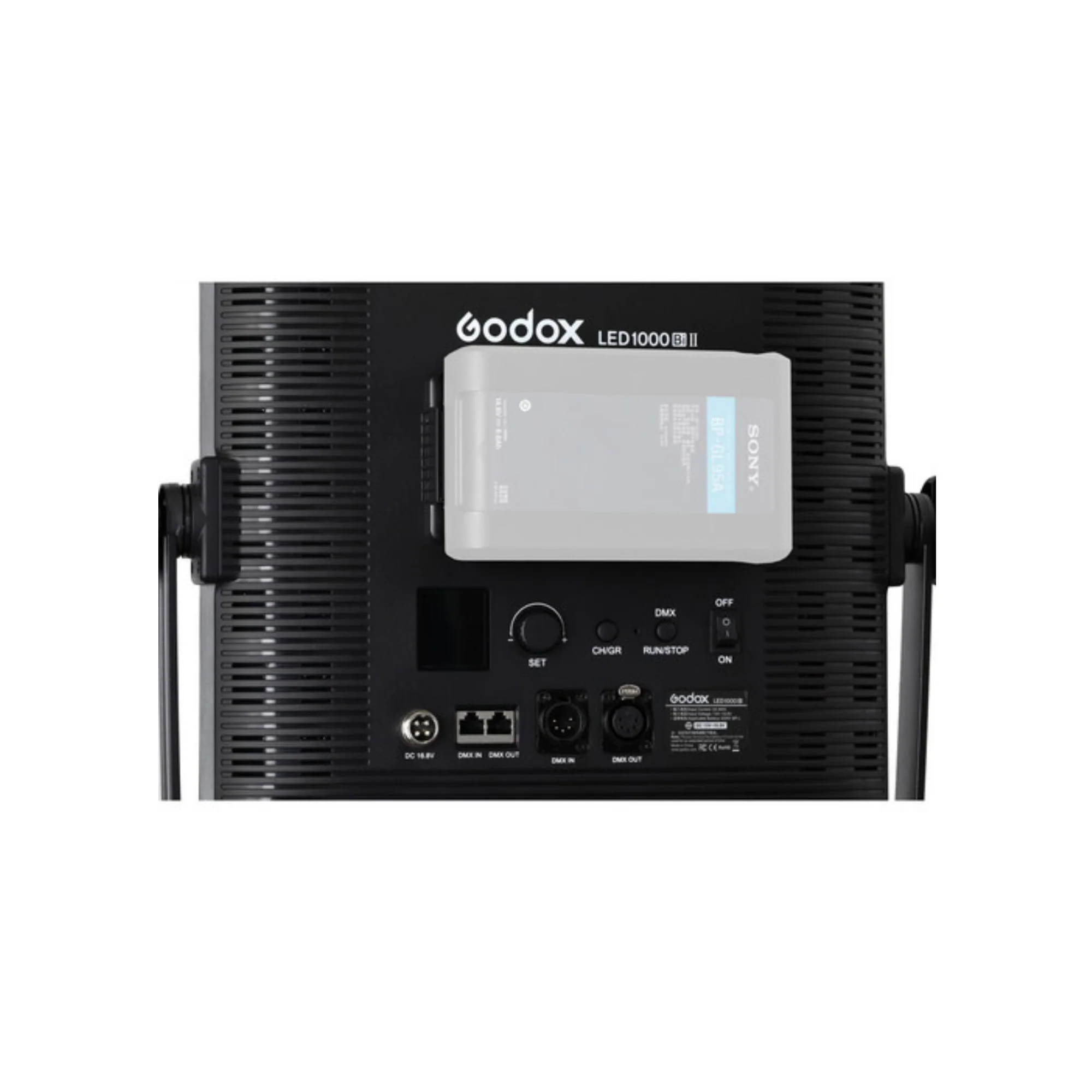 Godox LED1000Bi II Bi-Color DMX LED Video Light, 3300-5600K Color Temperature - Image 6