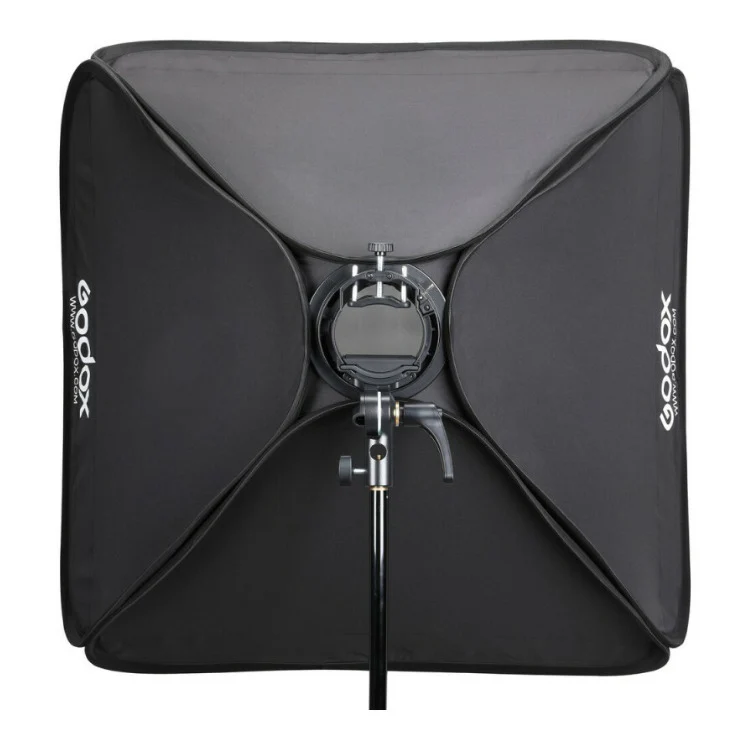 Godox S2 Bowens Mount Bracket with Softbox and Carrying Bag Kit - Image 6