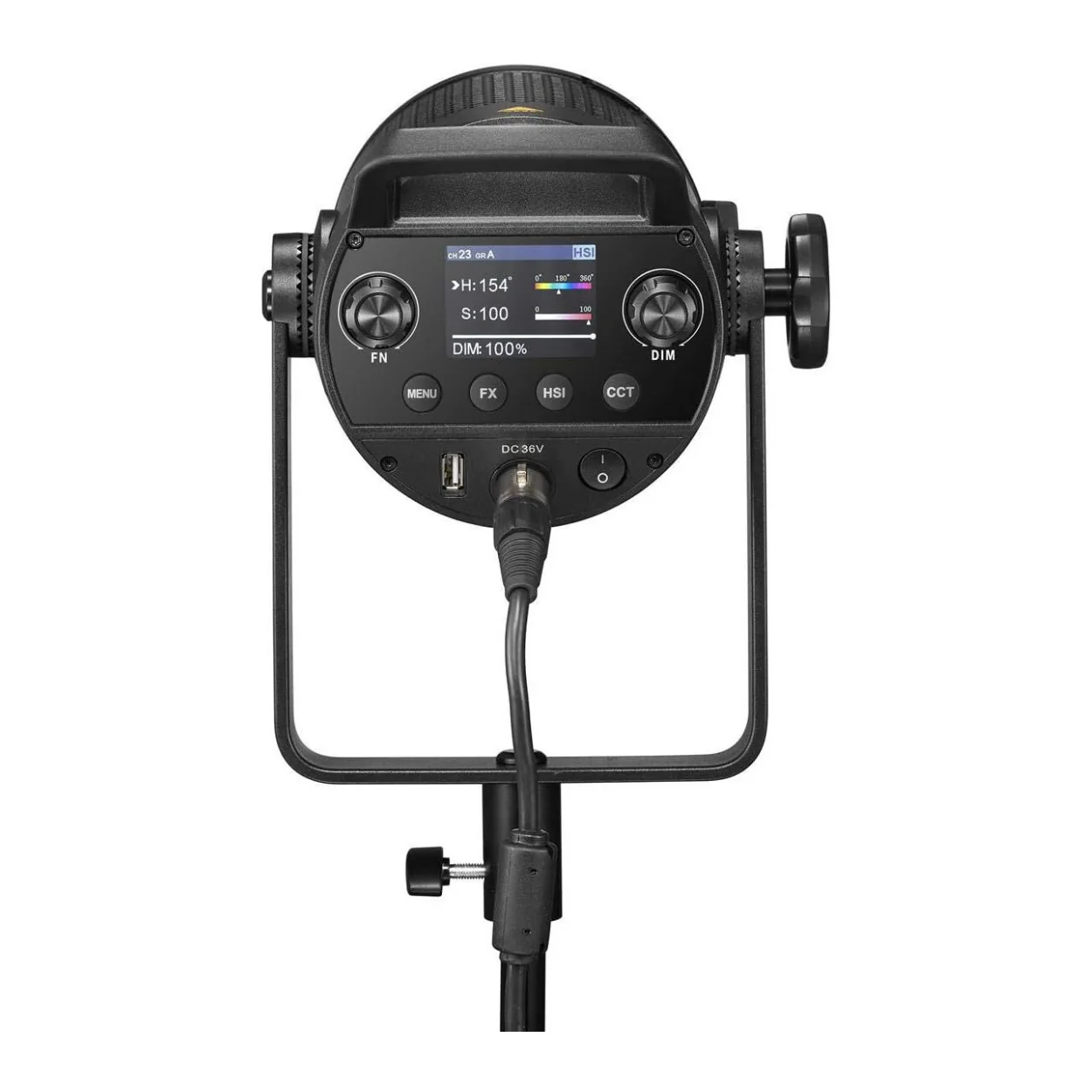 Godox SZ150R RGB Bi-Color Zoomable LED Light with Zoom Knob and Multiple FX Effects - Image 5