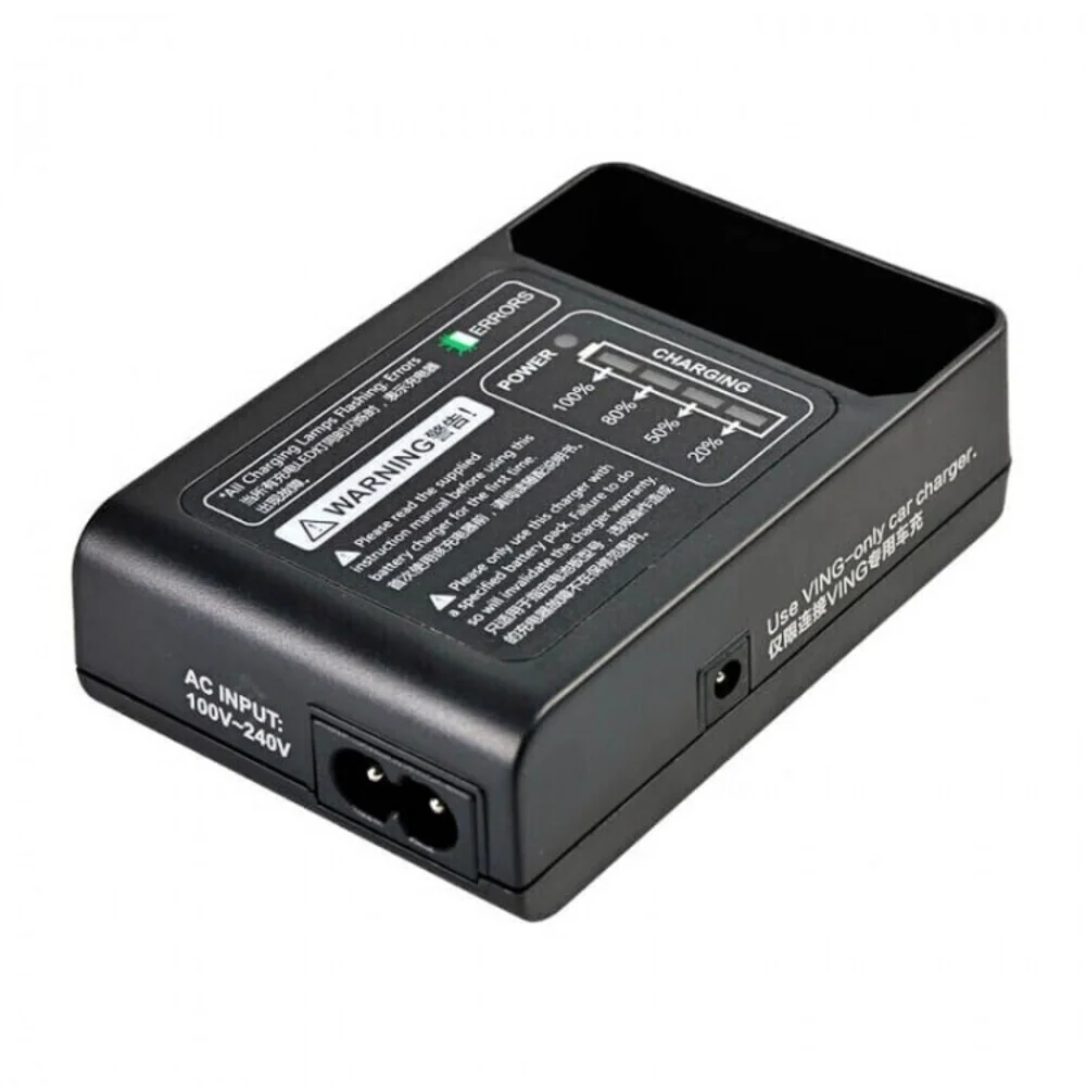 Godox VC-18 Battery Charger for VB-18 with 2000mAh Capacity and LED Charge Indicator - Image 2
