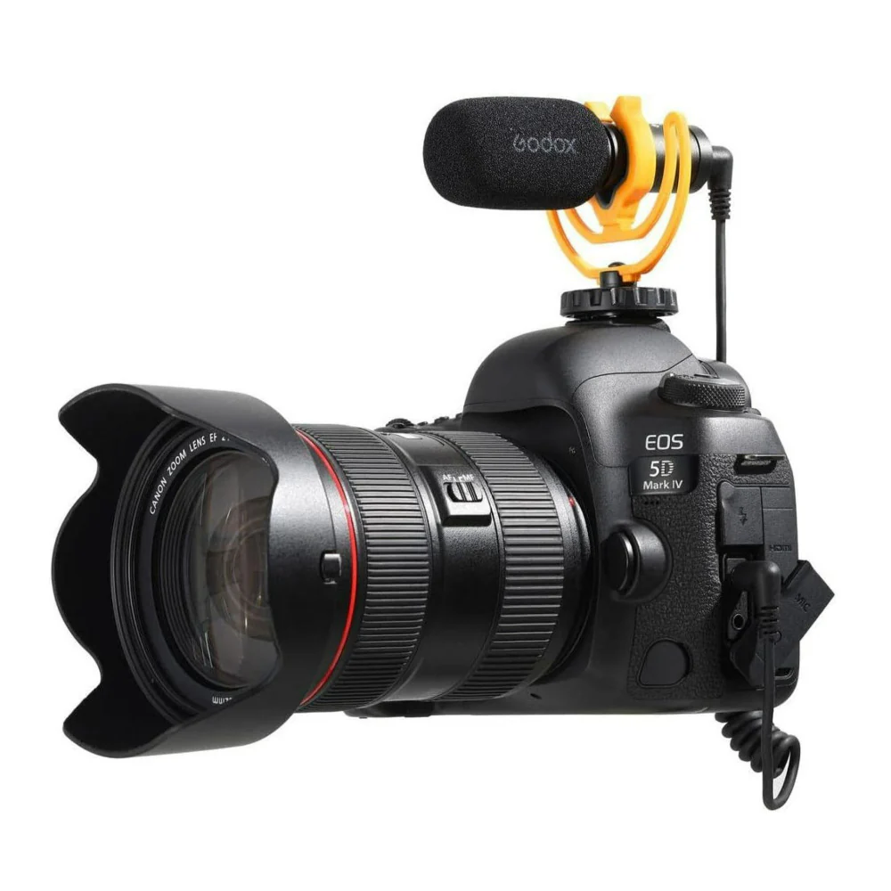 Godox VD Mic Compact 8cm Directional Shotgun Black Microphone - Image 5